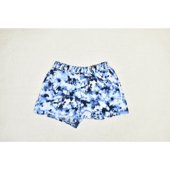 NEW Lane Bryant Plus Size 18/20 Blue Tie Dye Rayon Pull On Shorts - Picture 3 of 8